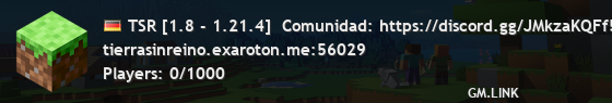 TSR [1.8 - 1.21.4]  Comunidad: https://discord.gg/JMkzaKQFf5