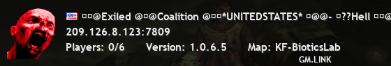 ��@Exiled @�@Coalition @��*UNITEDSTATES* �@@- �??Hell ��@