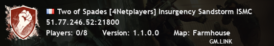 Two of Spades [4Netplayers] Insurgency Sandstorm ISMC