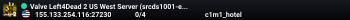 Valve Left4Dead 2 US West Server (srcds1001-eat1.117.216)