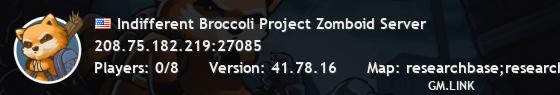 Indifferent Broccoli Project Zomboid Server