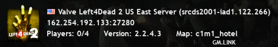 Valve Left4Dead 2 US East Server (srcds2001-iad1.122.266)
