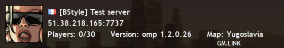[BStyle] Test server
