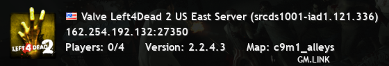 Valve Left4Dead 2 US East Server (srcds1001-iad1.121.336)