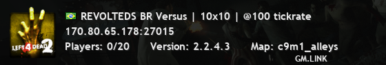 REVOLTEDS BR Versus | 10x10 | @100 tickrate