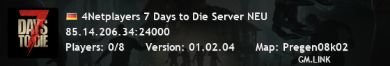 4Netplayers 7 Days to Die Server NEU