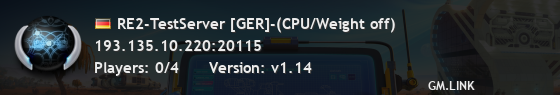 RE2-TestServer [GER]-(CPU/Weight off)
