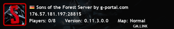 Sons of the Forest Server by g-portal.com