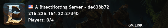 A BisectHosting Server - de638b72