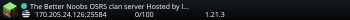 The Better Noobs OSRS clan server Hosted by lilypad.gg