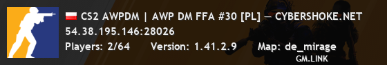 CS2 AWPDM | AWP DM FFA #30 [PL] — CYBERSHOKE.NET