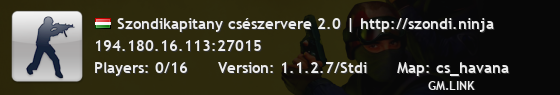 Szondikapitany csészervere 2.0 | http://szondi.ninja