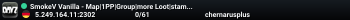 SmokeV Vanilla - Map|1PP|Group|more Loot|stamina|PVP