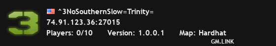 ^3NoSouthernSlow=Trinity=