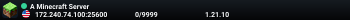A Minecraft Server