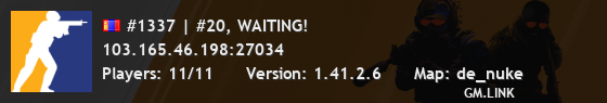 #1337 | #20, WAITING!
