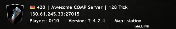 420 | Awesome COMP Server | 128 Tick