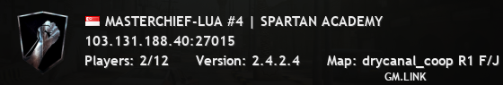 MASTERCHIEF-LUA #4 | SPARTAN ACADEMY