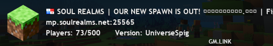 SOUL REALMS | OUR NEW SPAWN IS OUT! ꜱᴏᴜʟʀᴇᴀʟᴍꜱ.ɴᴇᴛ | Where Legends Take Shape. v0.6.2