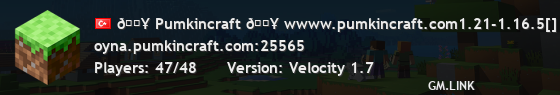⭐ Pumkincraft ⭐ www.pumkincraft.com1.16.5-1.21 []| 💎 Premium Kalite | Ekonomi | Rekabet | !