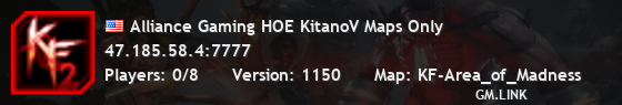 Alliance Gaming HOE KitanoV Maps Only