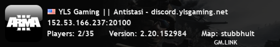 YLS Gaming || Antistasi - discord.ylsgaming.net