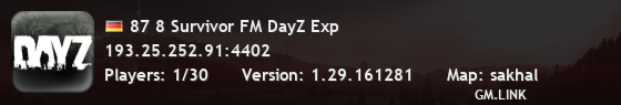 87 8 Survivor FM DayZ Exp