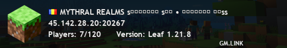 MYTHRAL REALMS sᴜʀᴠɪᴠᴀʟ sᴍᴘ • ᴅᴜɴɢᴇᴏɴ ʙᴏss