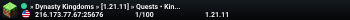 »» * Dynasty Kingdoms * » [1.21.11] »» Chop trees, build empires and conquer foes