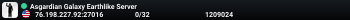 Asgardian Galaxy Earthlike Server