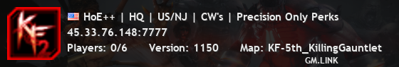 HoE++ | HQ | US/NJ | CW's | Precision Only Perks  [34 / 81]