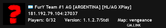 FurY Team #1 AG [ARGENTINA] [HL/AG XPlay]