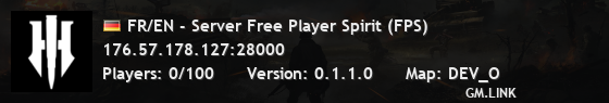 FR/EN - Server Free Player Spirit (FPS)