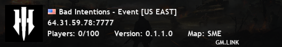 Bad Intentions - Event [US EAST]