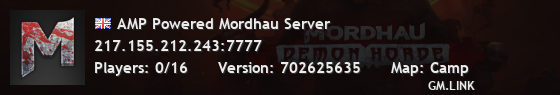 AMP Powered Mordhau Server