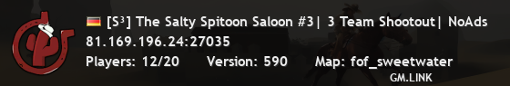 [S³] The Salty Spitoon Saloon #3| 3 Team Shootout| NoAds