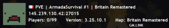 PVE | ArmadaSurvival #1 | Britain Remastered