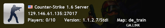 Counter-Strike 1.6 Server