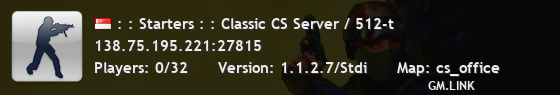 : : Starters : : Classic CS Server / 512-t