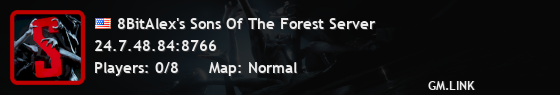 8BitAlex's Sons Of The Forest Server