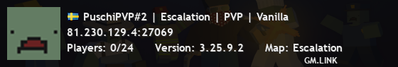 PuschiPVP#2 | Escalation | PVP | Vanilla