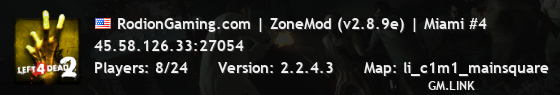 RodionGaming.com | ZoneMod (v2.8.9e) | Miami #4