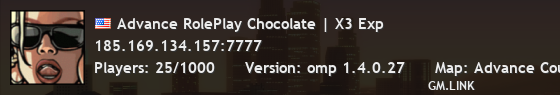 Advance RolePlay Chocolate | X3 Exp