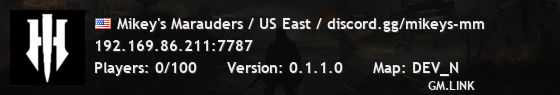 Mikey's Marauders / US East / discord.gg/mikeys-mm