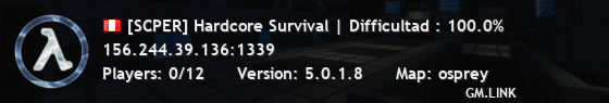 [SCPER] Hardcore Survival | Difficultad : 100.0%
