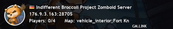 Indifferent Broccoli Project Zomboid Server