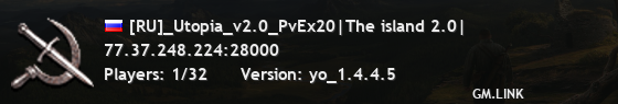 [RU]_Utopia_v2.0_PvEx20|The island 2.0|