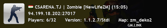 CSARENA.TJ | Zombie [NewLifeZM] (24:56)