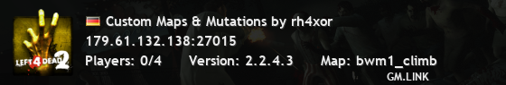 Custom Maps & Mutations by rh4xor