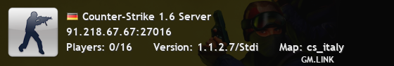 Counter-Strike 1.6 Server